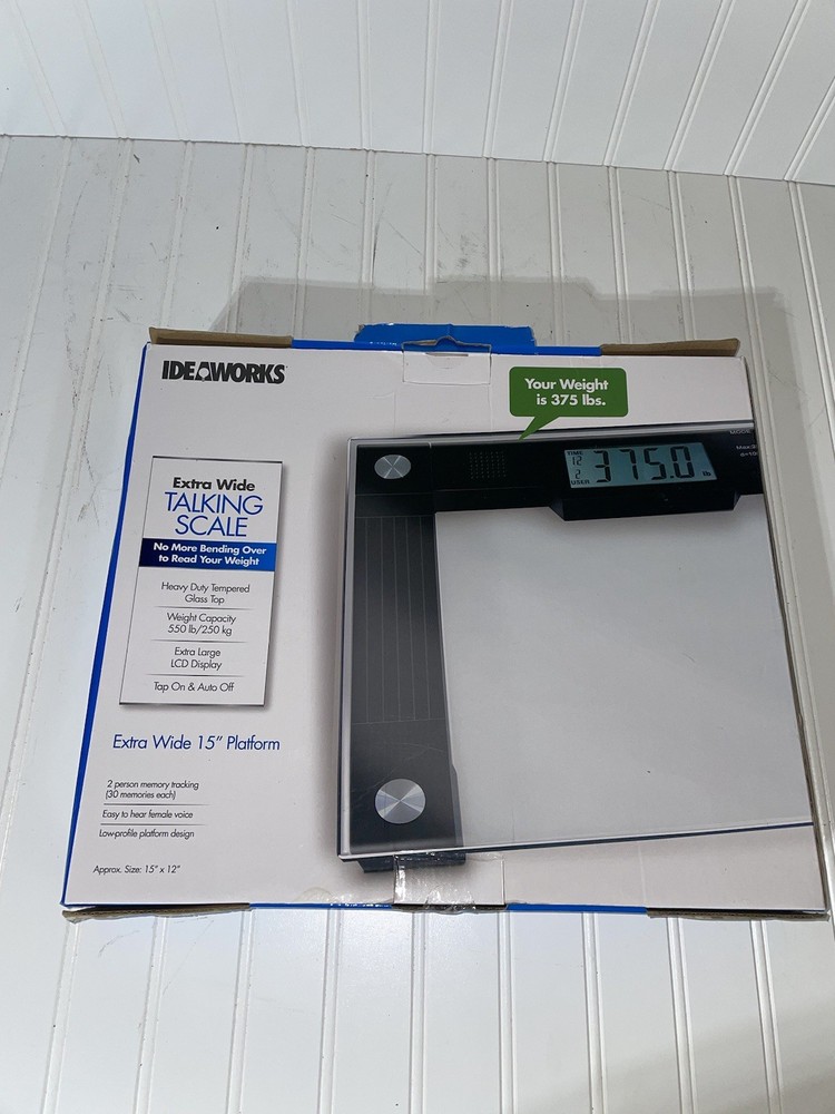 Ideaworks Talking Scale - Extra Wide Platform