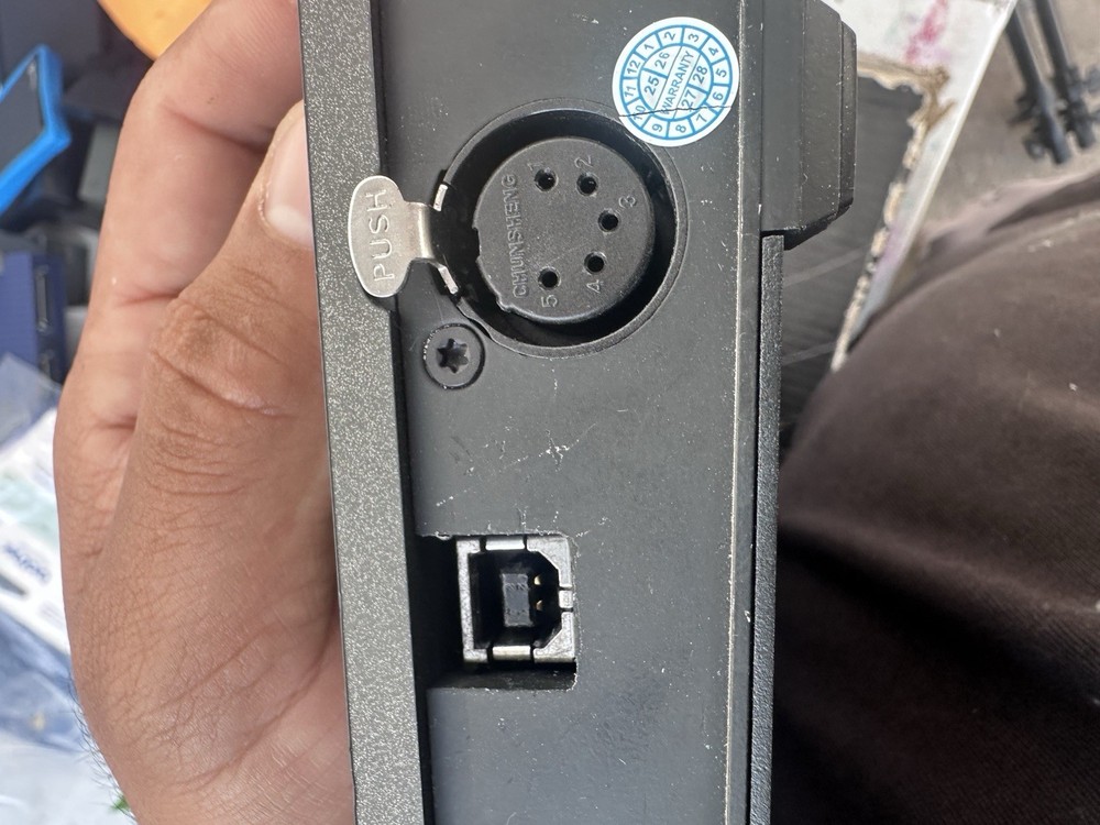 Obsidian NX Touch DMX Lighting Controller Tested and USB Cable