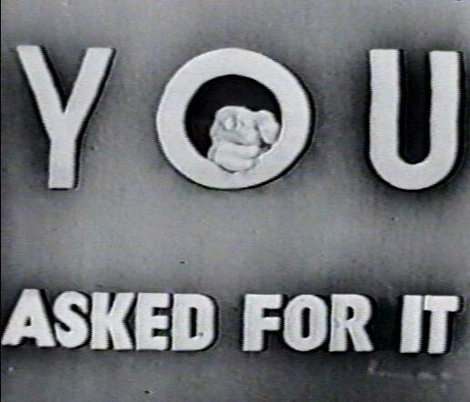 YOU ASKED FOR IT / 1958 human interest show TV Script, Hugh Conover & Jack Smith