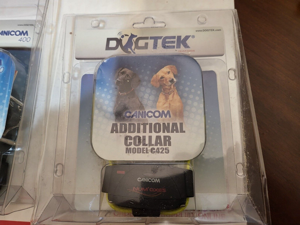 Dogtek Electronic Training Collar with Extra Collar, 550 Yd Range, Waterproof