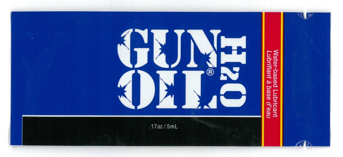 Authentic GUN OIL H2O Premium Water-Based Personal Lubricant Glide Sex Lube ®