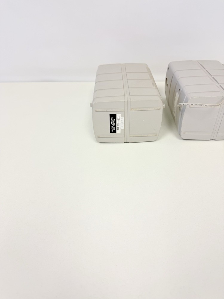 Vintage Altec Lansing Multimedia Computer Speaker ACS 5 Pair Tested
