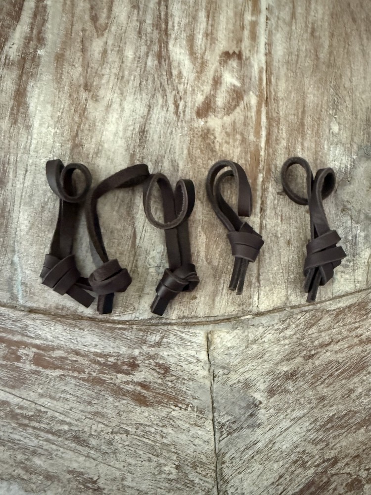 Filson | Brown Leather Zipper Pulls