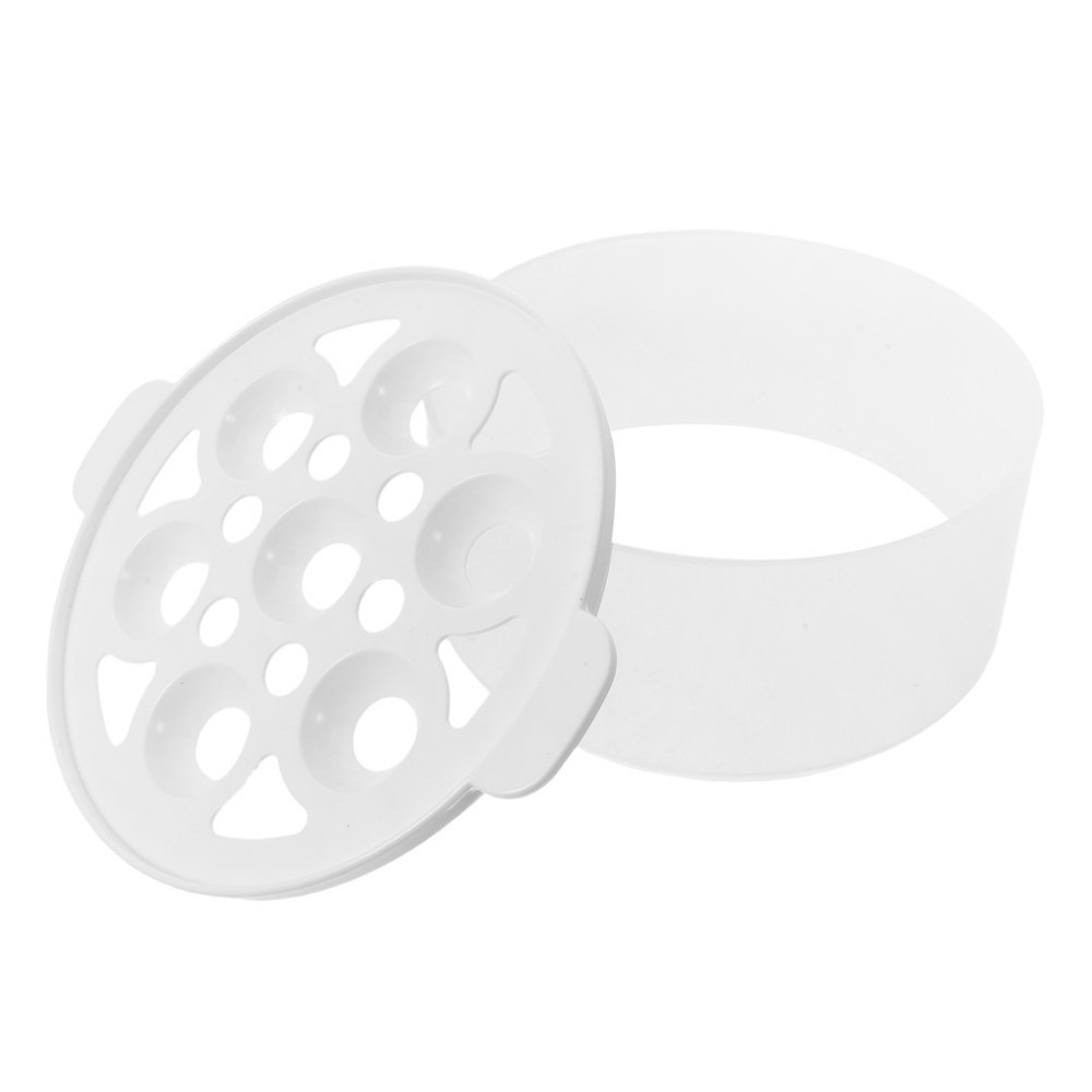 2 Pcs Egg Cooker Accessories Stacking Rack for Ring Boiled Holder
