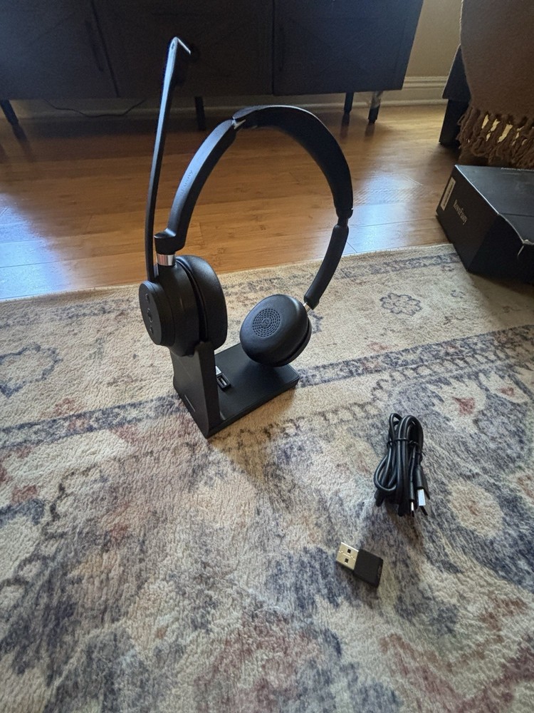 RownFusny R02-P Wireless Computer Headset with Microphone, USB/Bluetooth