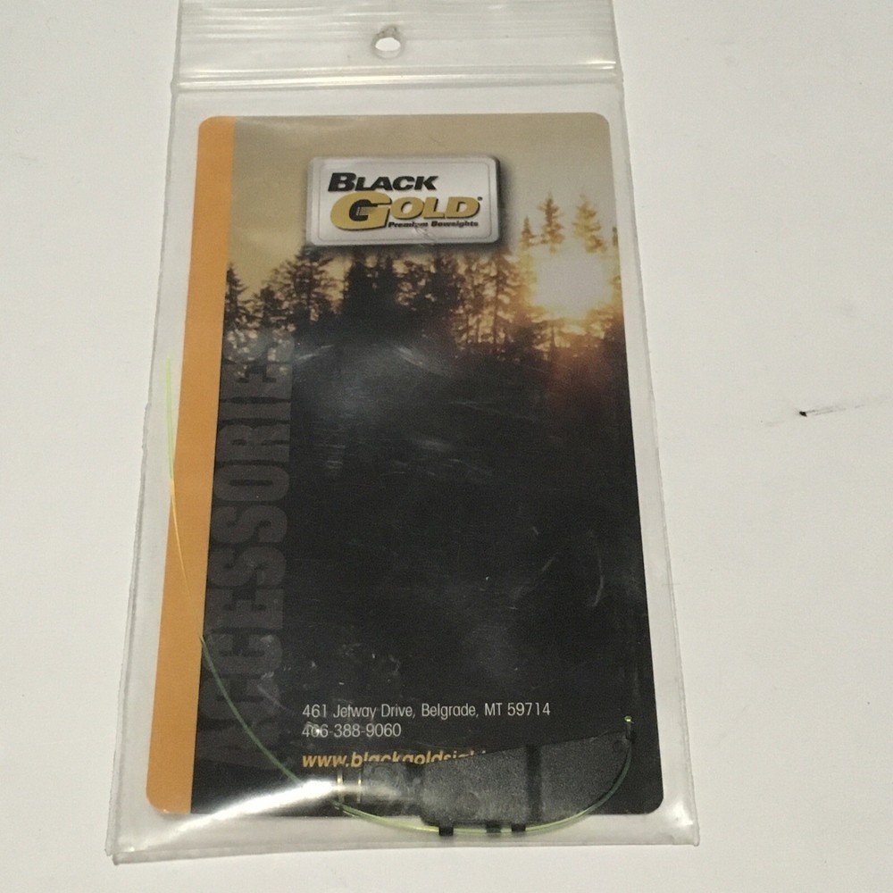 Black Gold Flash Point Pin With Tail Micro DOT