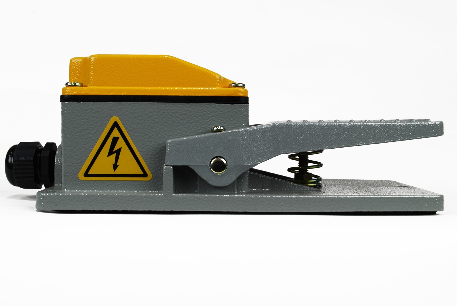 TEMCo Heavy Duty Cast Aluminum Foot Switch 15A SPDT Electric Pedal Momentary New