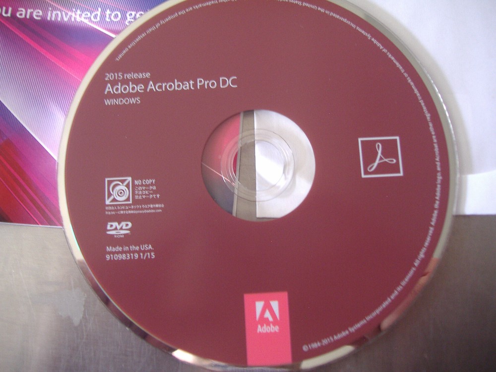 Adobe Acrobat Pro DC 2015 Release Full Windows for 2 PC =PERMANENT VERSION=