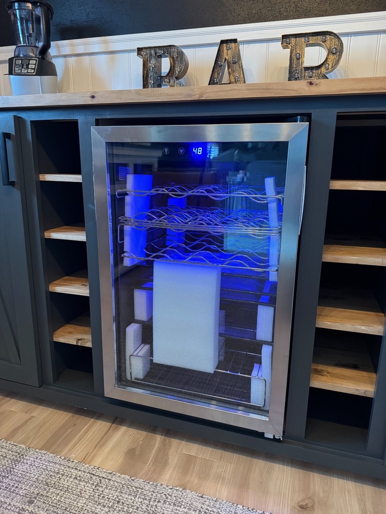 Bar Cabinet with Fridge
