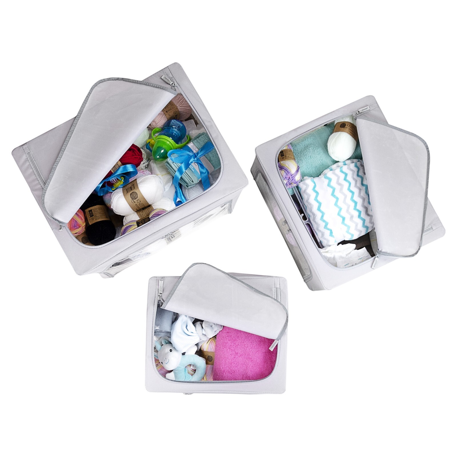 Periea Beau Clothes Storage Bag Steel Frame Underbed Box