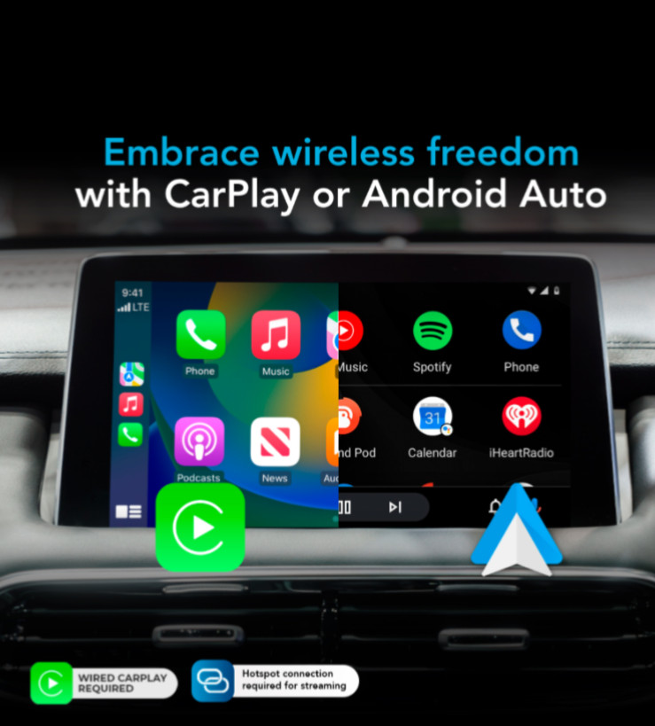 AutoSky Wireless CarPlay and Android Auto