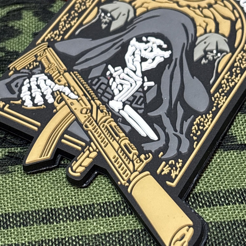 PvC 3D Babayaga Morale Tactical Hook & Loop Patch High Quality Large!