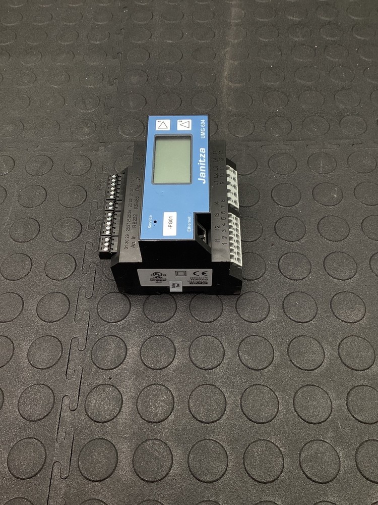 JANITZA UMG 604 Power Analyzer USED