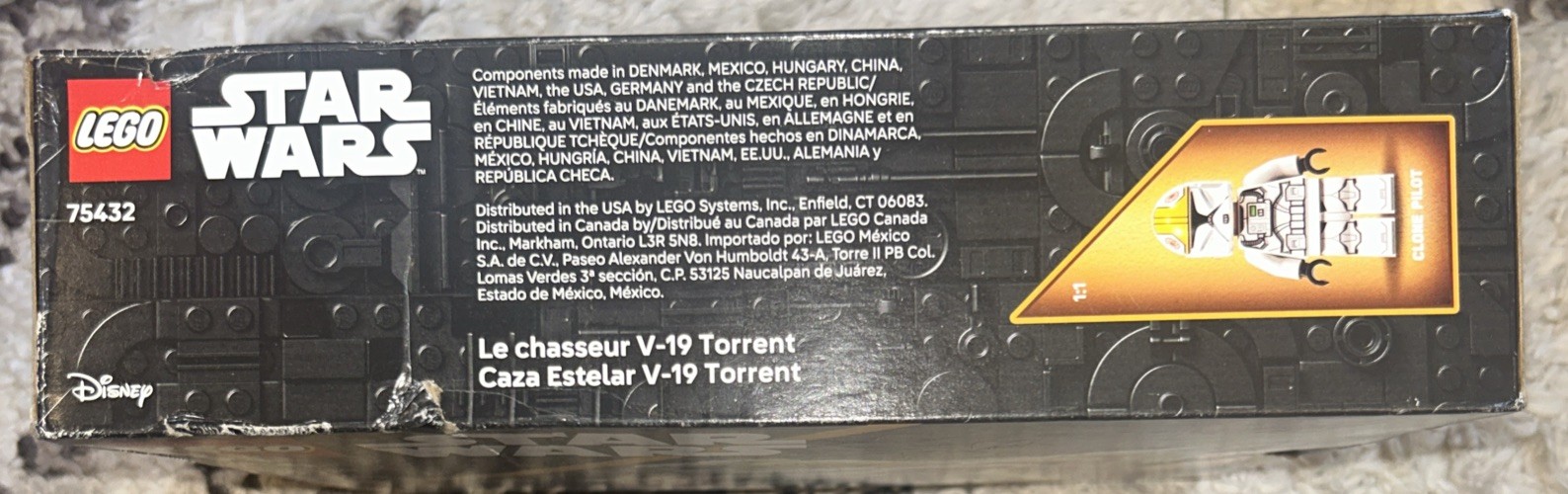 LEGO Star Wars V-19 Torrent Starfighter 75432 NEW SEALED