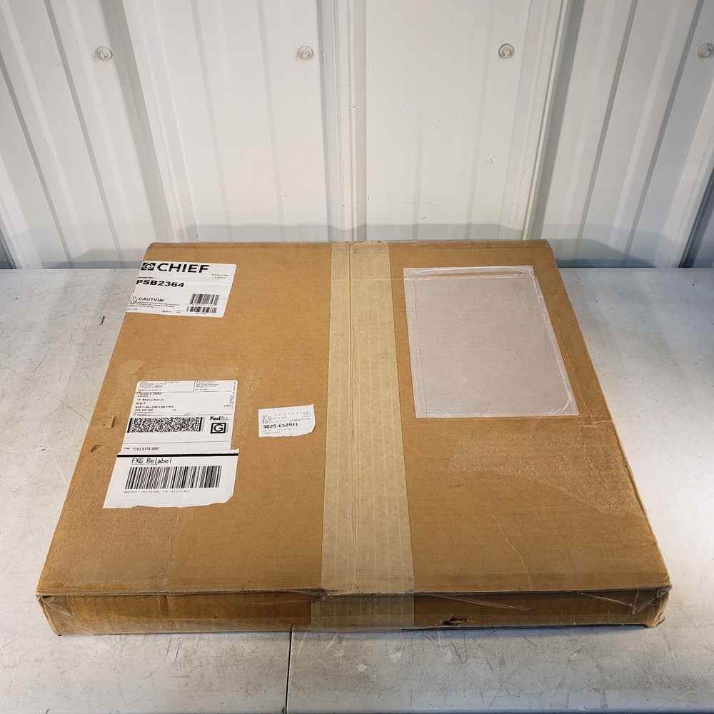 Chief PSB-2364 Custom Interface Bracket for Large Flat Panel Mounts