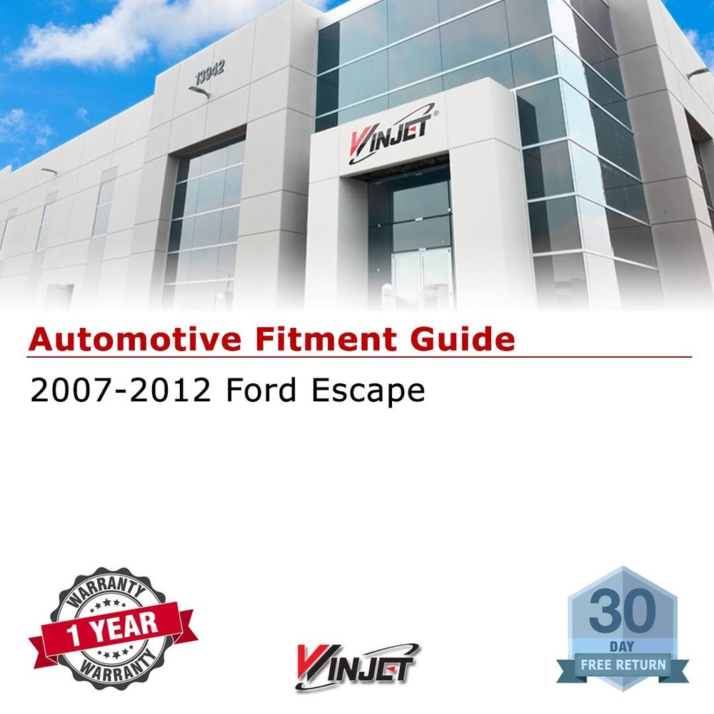 Fog Lights for 2007-2012 Ford Escape with Switch Wiring Kit