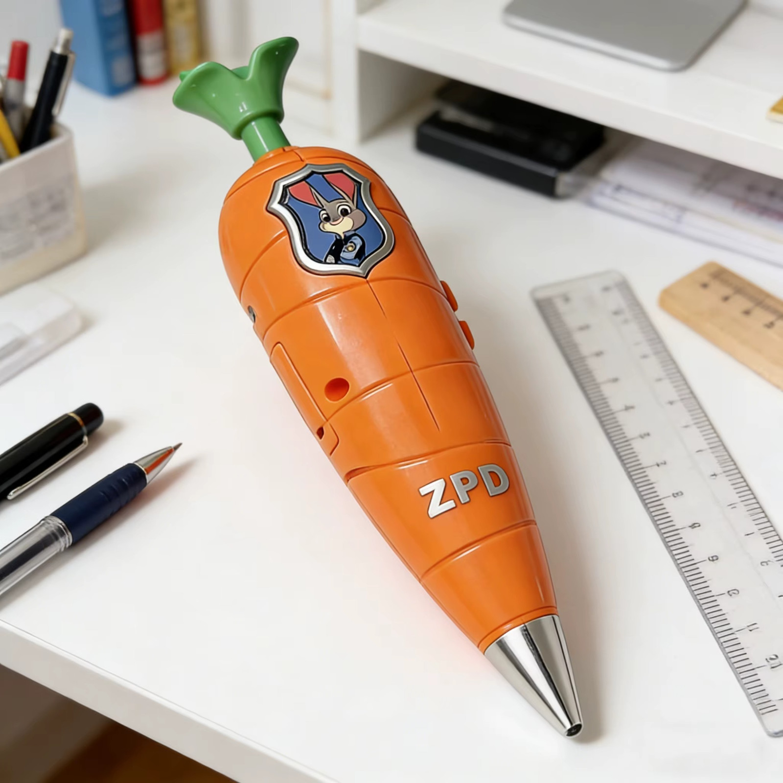 Zootopia Carrot Voice Recorder Pen Judy & Nick Zootropolis For Birthdays Kids