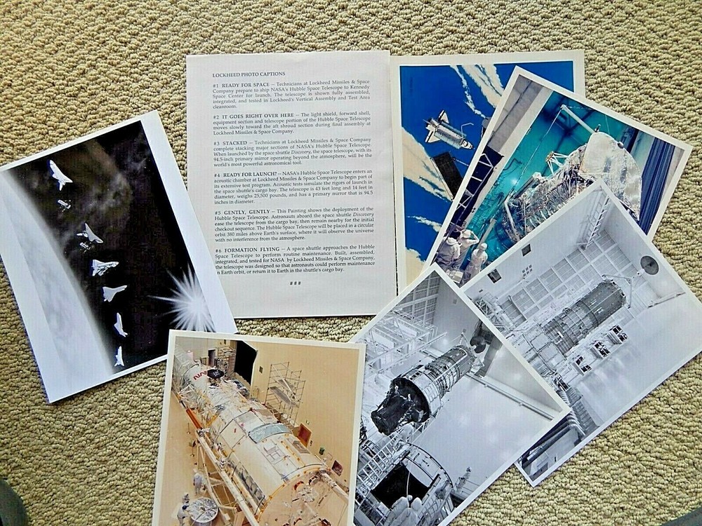 HUBBLE Space Telescope (Media Reference Guide) & Lockheed Missiles & Space Co.~