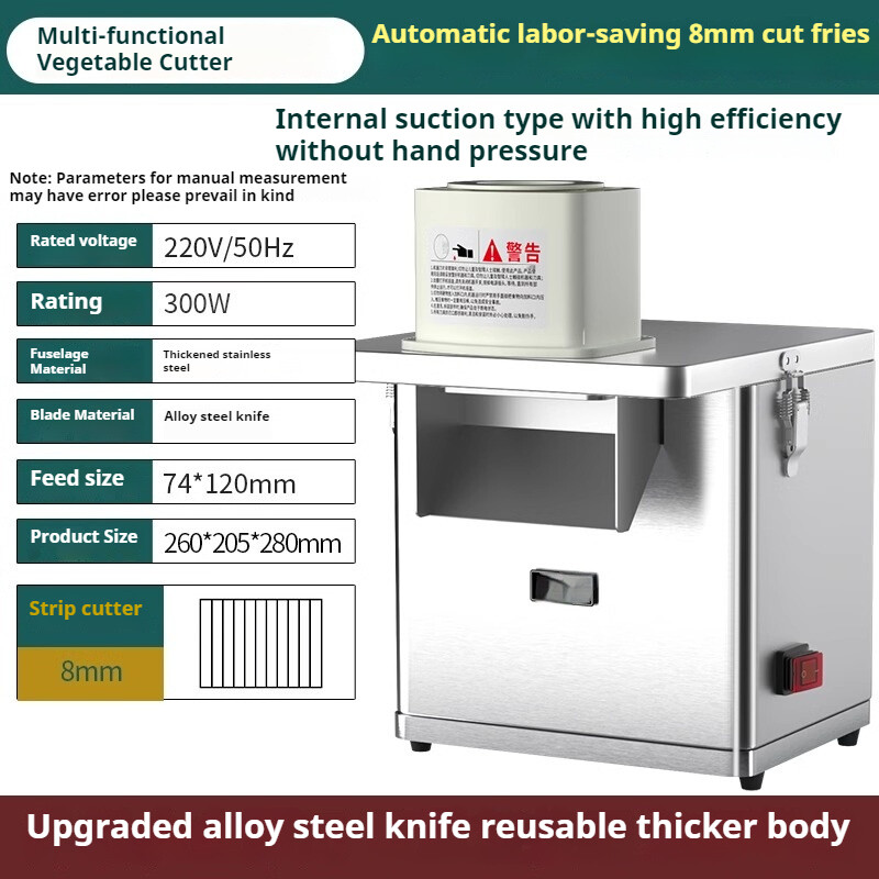 Electric Multifunctional Vegetable Cutter Dicing Machine Slicer Shredder