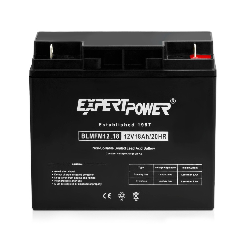 ML18-12 - 12V 18AH Replacement for Universal Battery UB12180