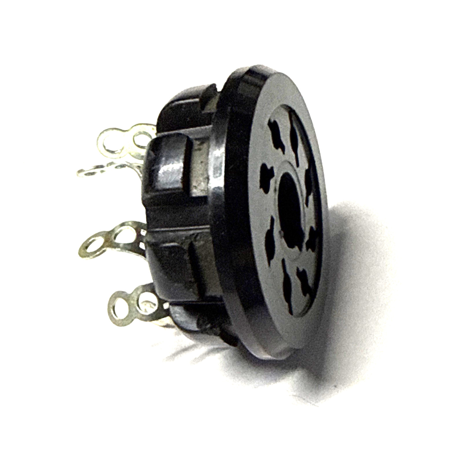 Vintage octal AMPHENOL  socket 8 pin tube socket for 6V6  6L6  6X5  etc