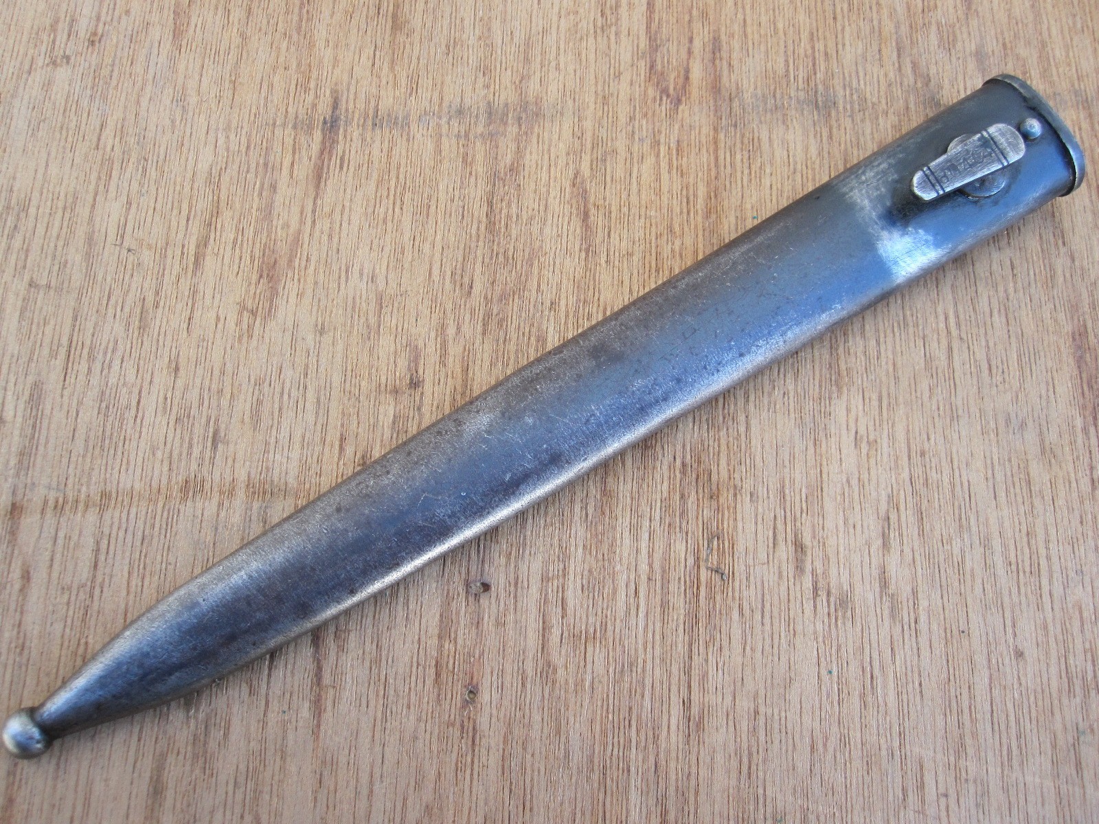 Yugoslavian K98 Mauser Bayonet PREDUZEĆE 44 Model 1948 M48 with Scabbard, Used