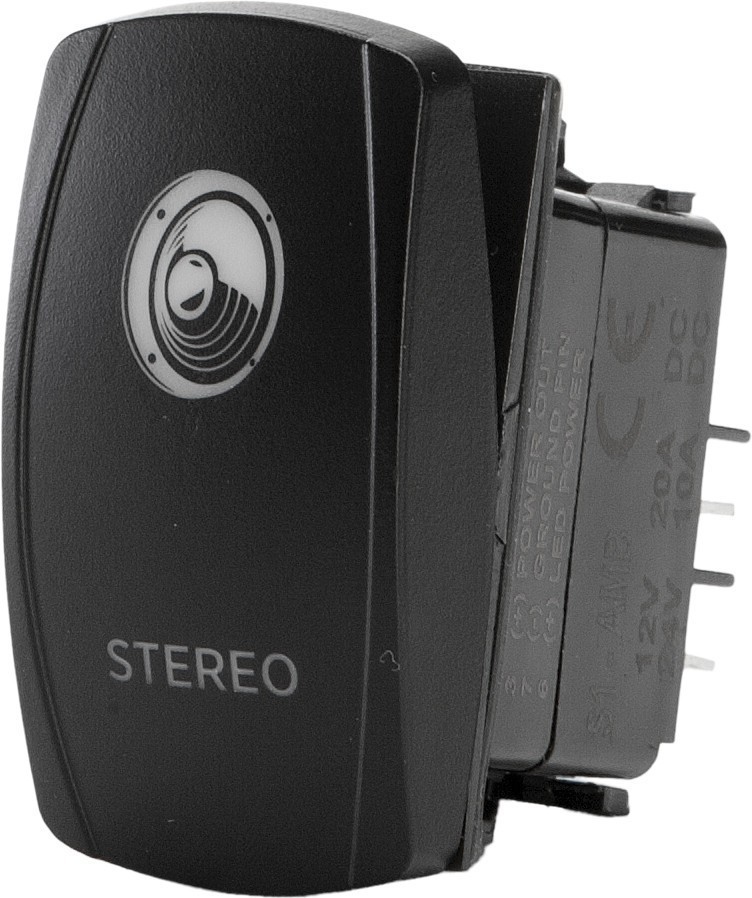 Flip SC1-AMB-A32 Stereo Accessory Switch Pro Series Backlit