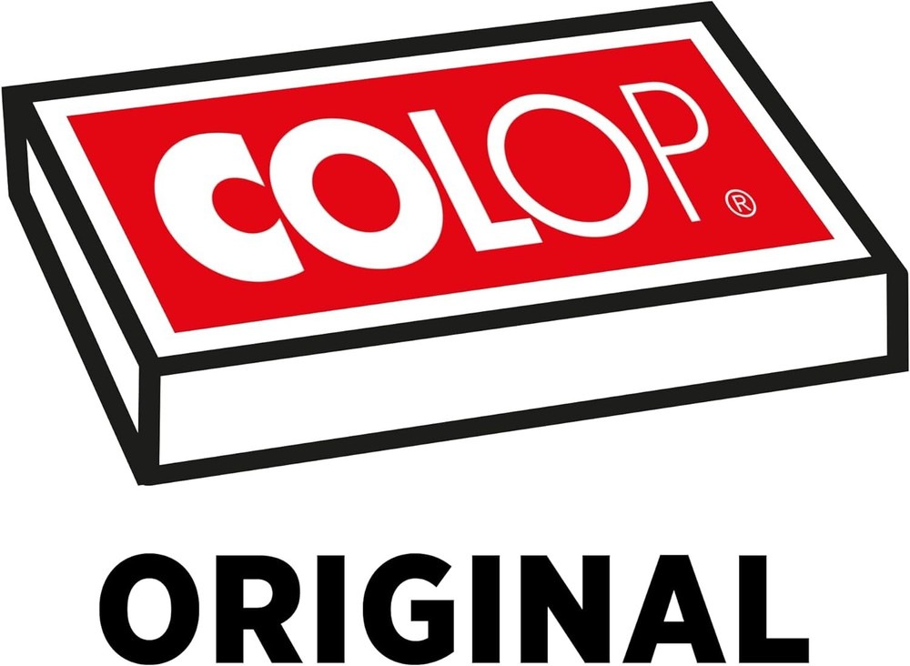 COLOP E/30 Non-Toxic, Water Based Premium Black Ink Spare Pad, Replacement Pad