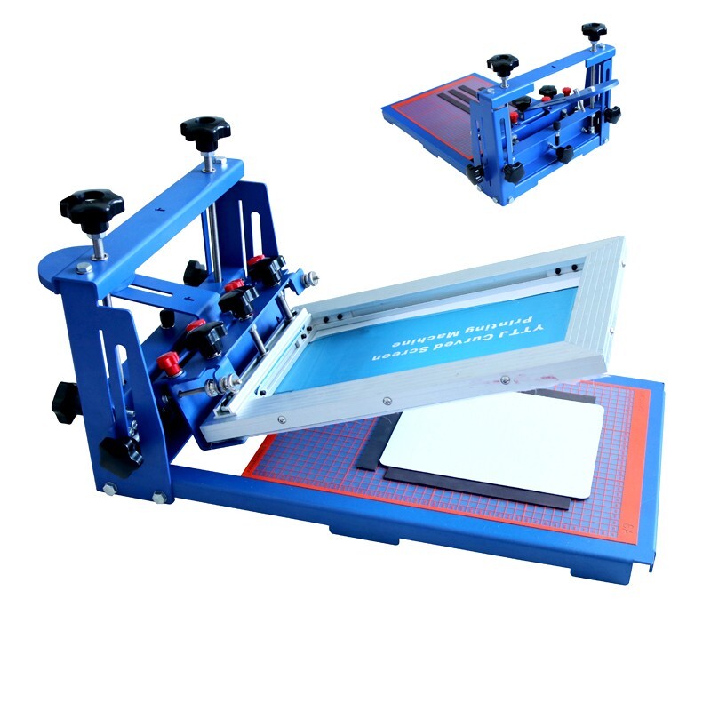 Desktop 1 Color Precision Micro-registration Screen Printer Press Machine