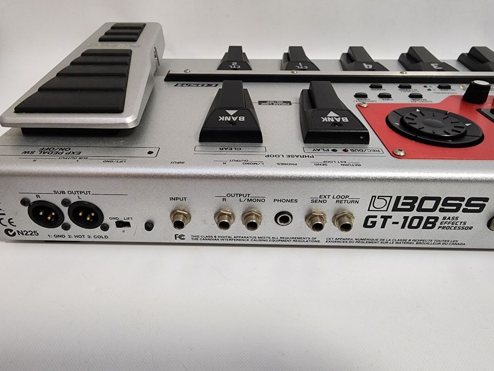 BOSS GT-10B Multi Effects Guitar Pedal