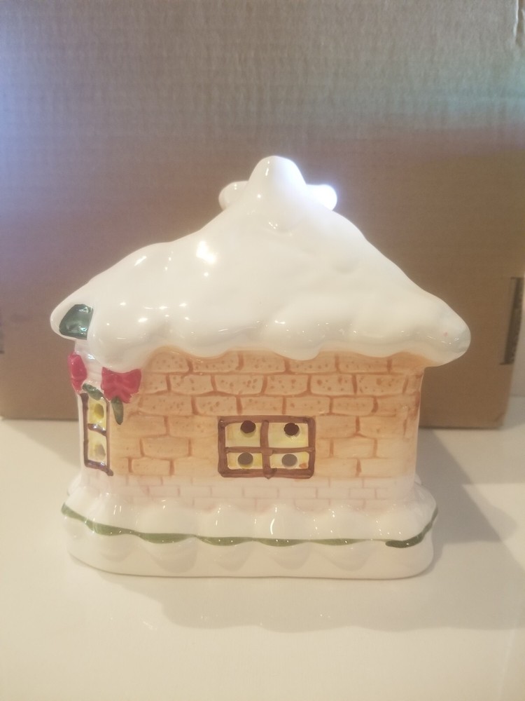 Boundary Waters Ceramic Snow Village