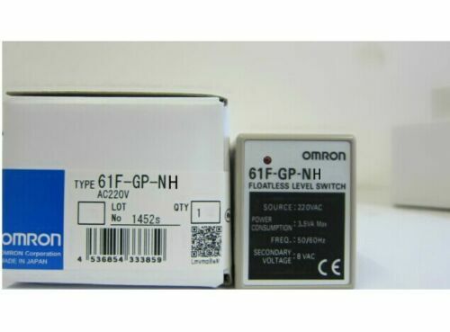 Floatless Level Switch 61F-GP-NH 220 VAC New In Box #