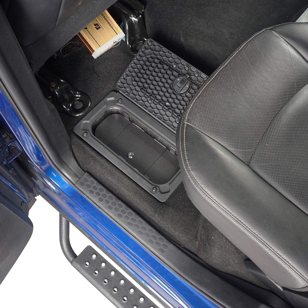 RAM Rear Seat Floor Locking Storage Box Compatible with Dodge RAM