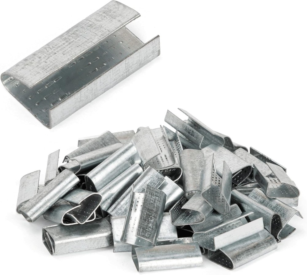 Open Seals for 1/2" Strap Width Strapping，Sturdy Strapping Metal 100pcs seals