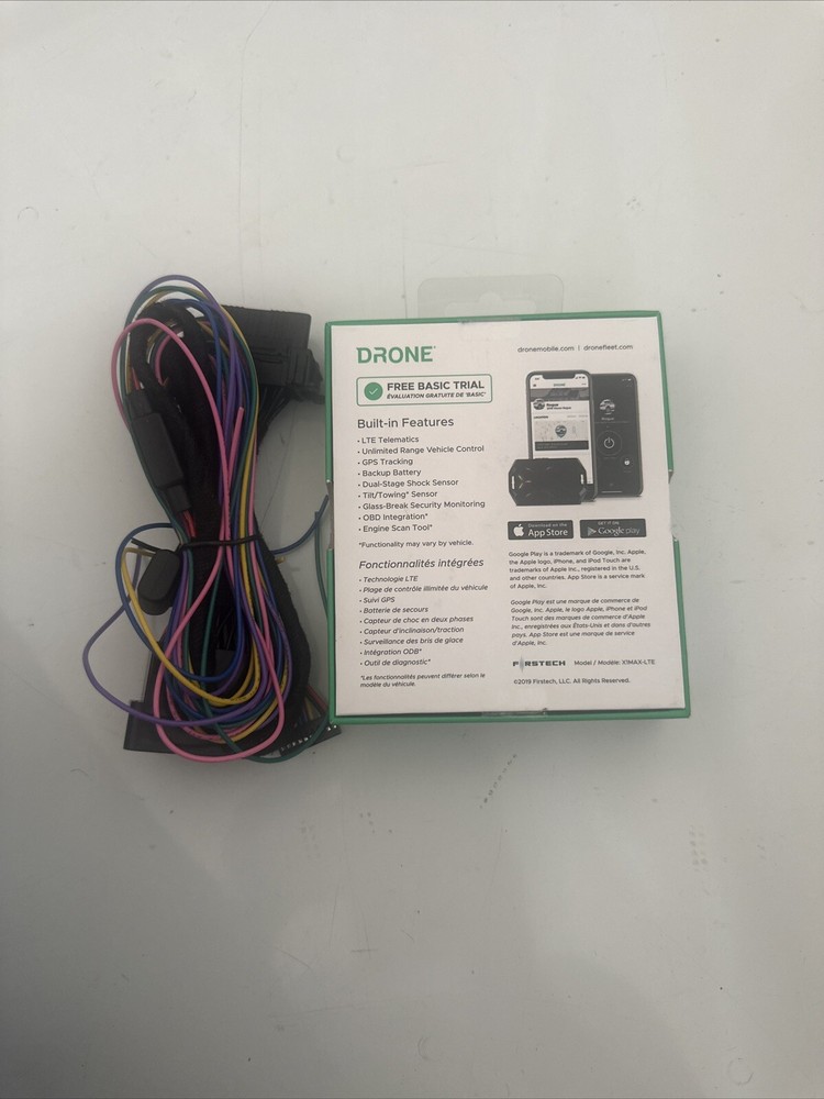 NEW Firstech / Compustar X1MAX-LTE DRONE Telematics + GPS Module