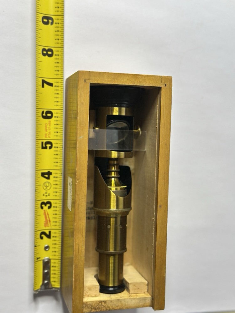 Antique miniature microscope German