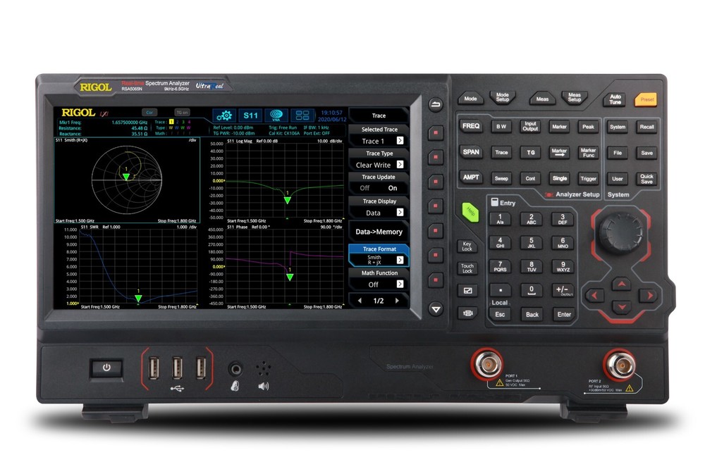 RIGOL RSA5065N - 6.5 GHz Real Time Spectrum Analyzer with Vector Network