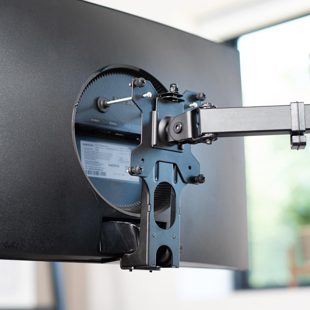 Quick Attach Vesa Adapter Plate Bracket Designed For Samsung Cf397 Series And Cr