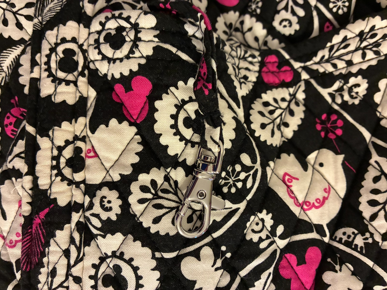 Vera Bradley Disney Parks World Land Mickey Mouse Meets Birdie Toggle Tote Bag