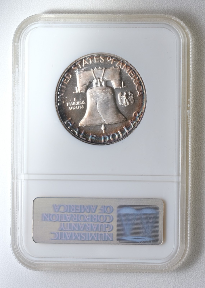 1954 Franklin Silver Proof Half Dollar NGC PF 67