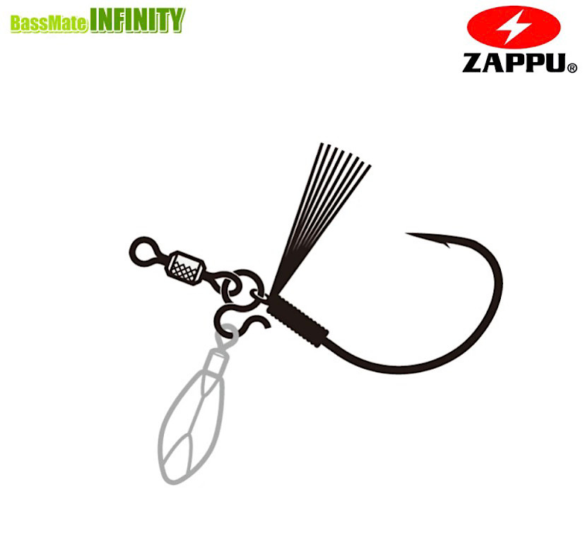 Zappu × Ryugi System Hook RPZ Weedless Talisman (Choose Size) From Japan
