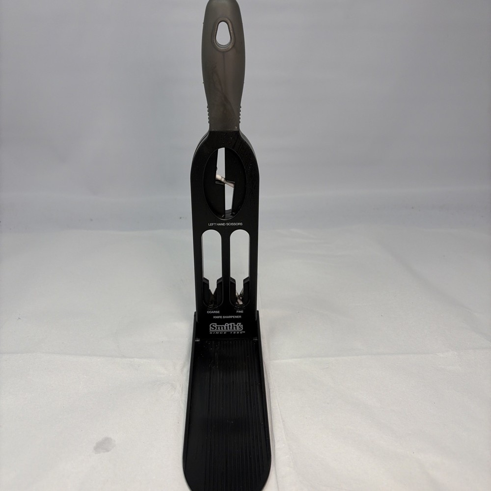 Smith's Knife & Scissors Sharpener For Fine & Coarse Knife. Right/left Scissors