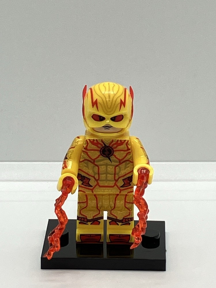 Custom The Flash, Zoom, Reverse Flash Figure Set