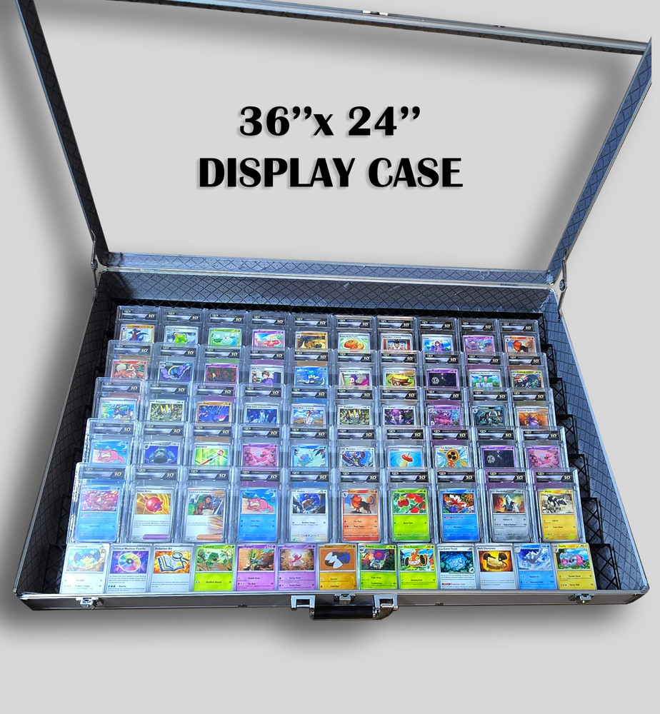 Display Case Card Riser Stands-36x24 Vertical/Horizontal Cases/30-45 Risers