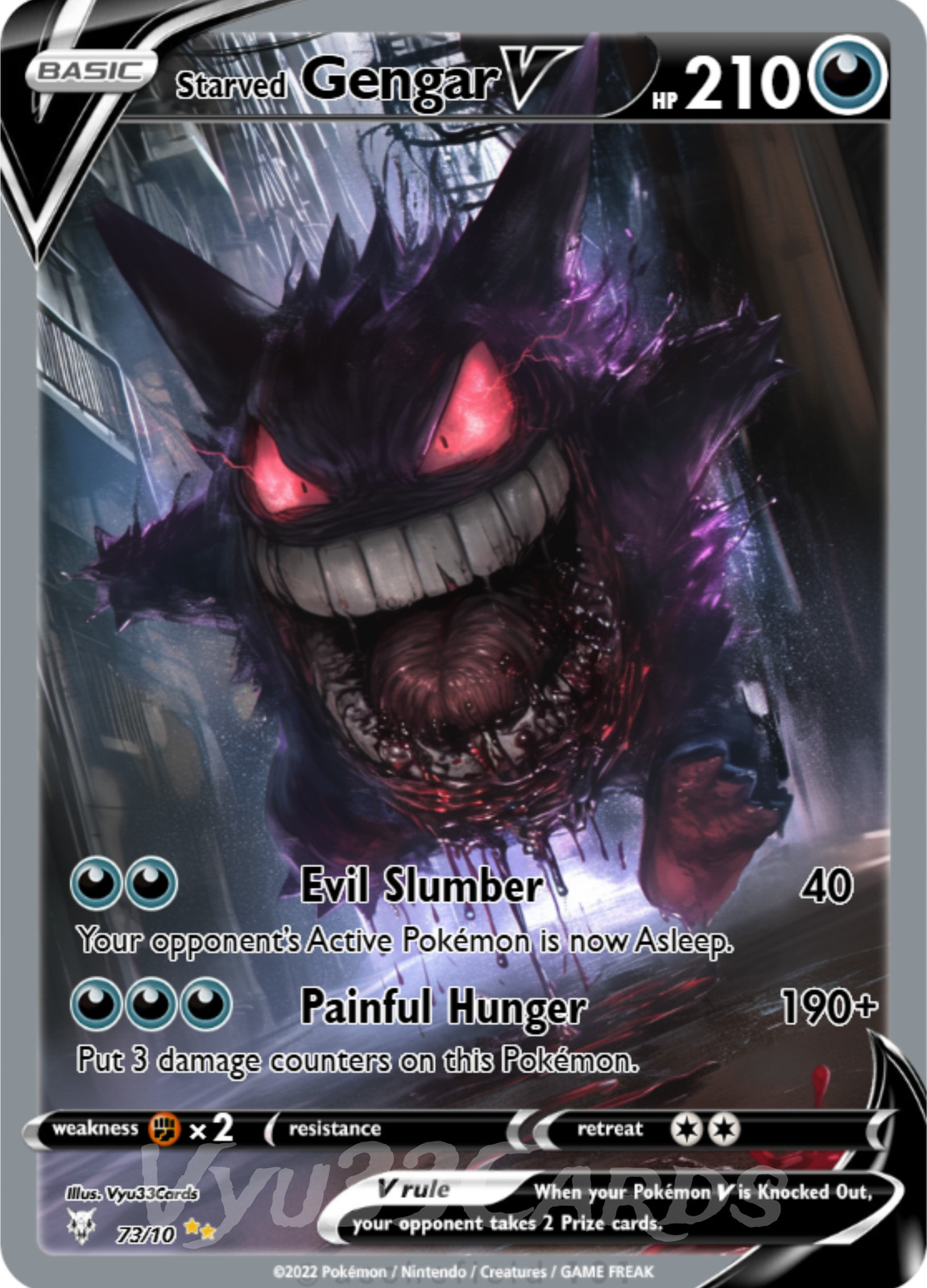 Gengar Horror Card