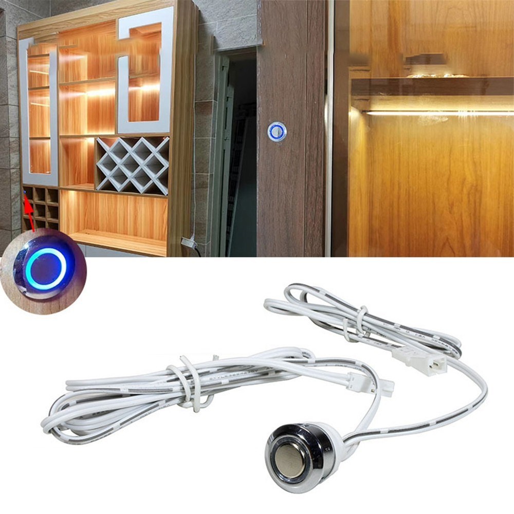 Intuitive For Stepless Dimming Touch Button Light Switch for LED Fixtures