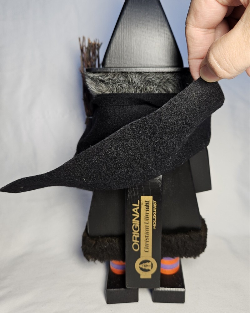 Holzkunst Christian Ulbricht Wicked Witch Nutcracker Germany 12.9"