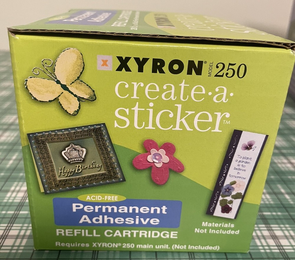 Xyron 250 Sticker Maker W/Refill