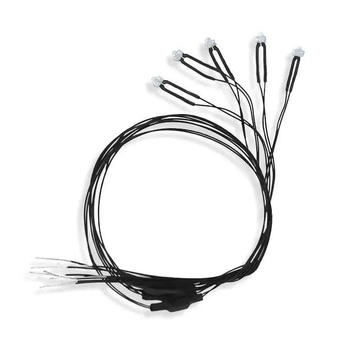 Evan Designs Universal Input 18V 3mm LEDs Fire Kit pkg(3) U3F