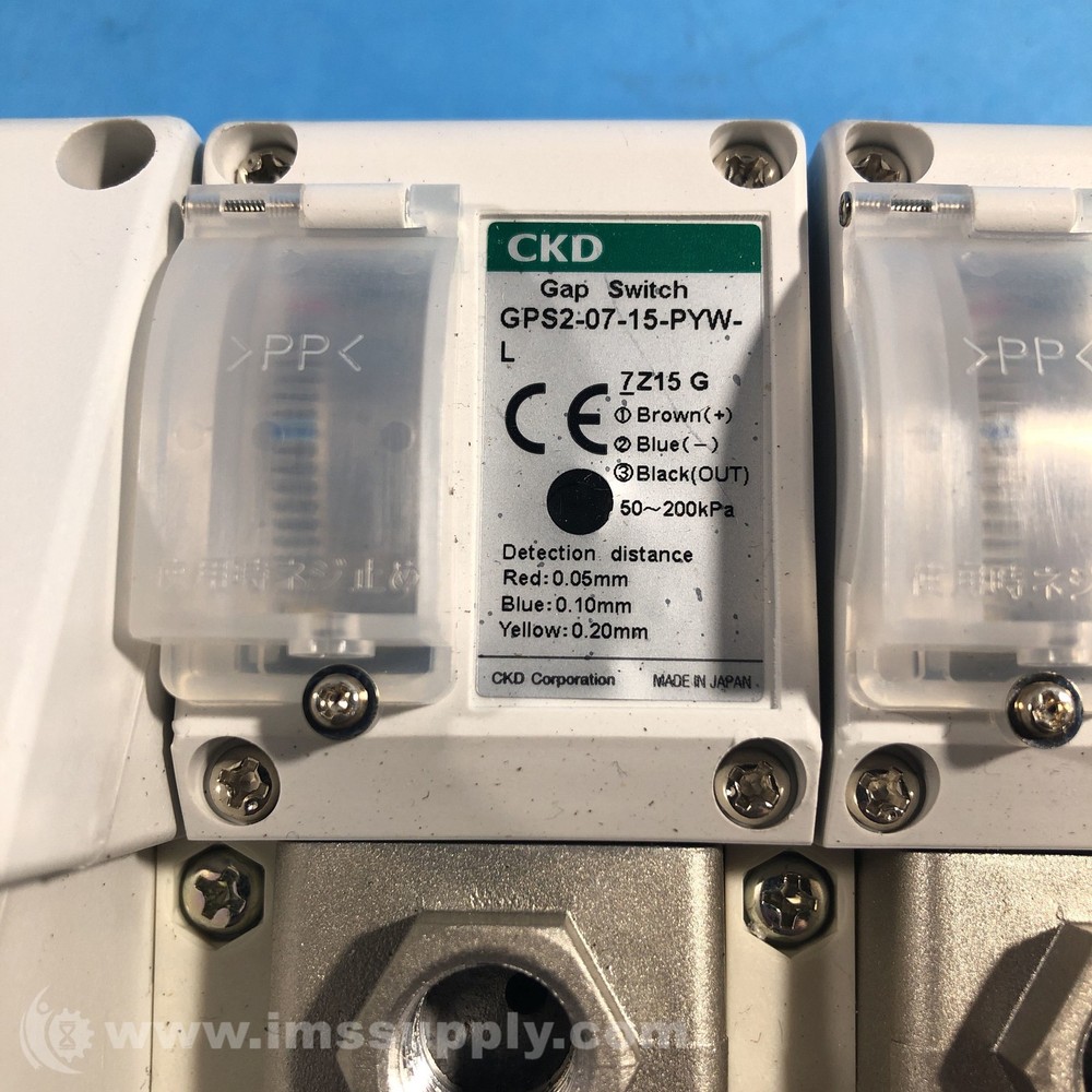 CKD Pneumatic Gap Switch Manifold Assembly 3856
